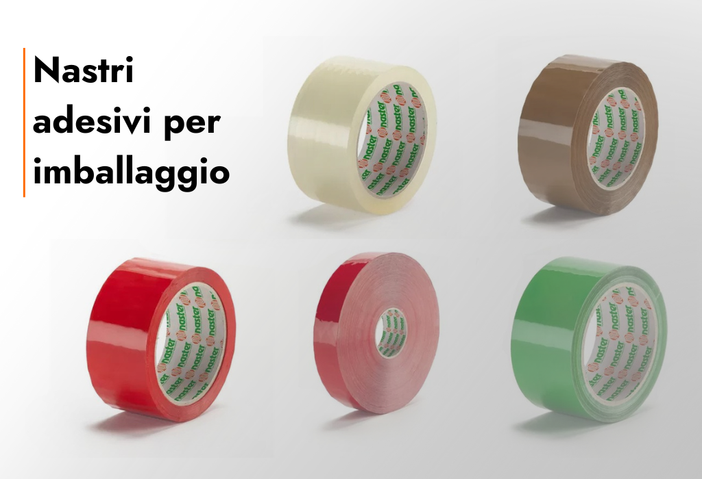 Nastri per imballaggi affidabili, performanti e personalizzabili