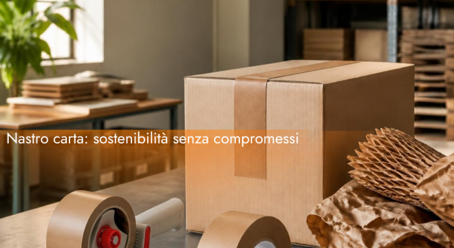 Nastro carta: guida completa all'imballo sostenibile per ridurre la plastica senza aumentare i danni